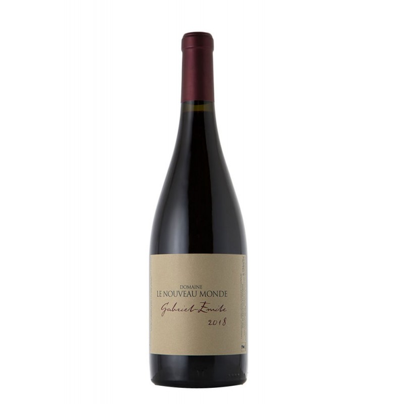 AOC Languedoc Gabriel-Emile rouge 2018 • Domaine Le Nouveau Monde